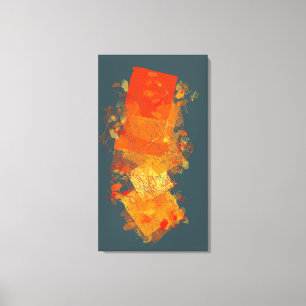 Fiery Colours Canvas Print