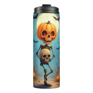 Fiery Dances, Halloween, Author Natasha Us   Thermal Tumbler