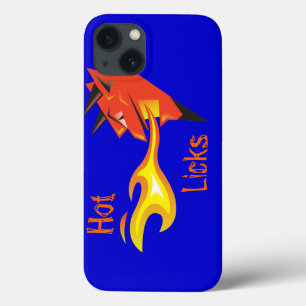 Fiery Devil's Head_Hot Licks iPhone 13 Case