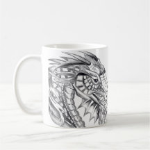 Fiery Dragon Hot Coffee Mug