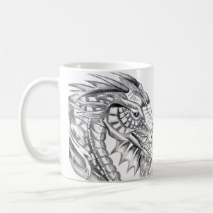 Fiery Dragon Hot Coffee Mug