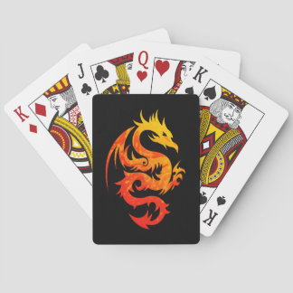 FIERY DRAGON PLAYING CARDS