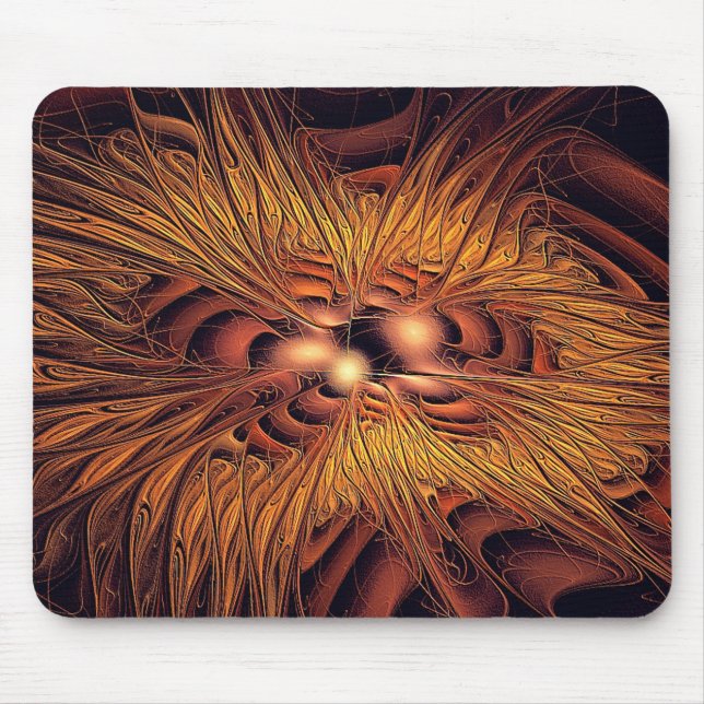 Fiery Filaments Mouse Mat (Front)