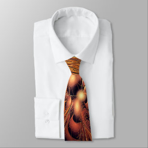 Fiery Filaments Tie