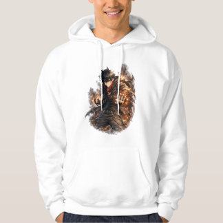 Fiery Fist Hero Hoodie