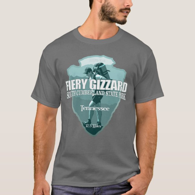 Fiery Gizzard (arrowhead T) T-Shirt (Front)