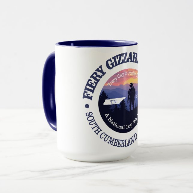Fiery Gizzard Trail (rd2) Mug (Front Left)