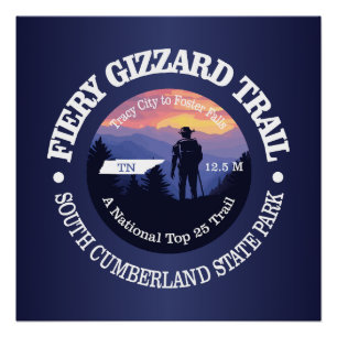 Fiery Gizzard Trail (rd2) Poster