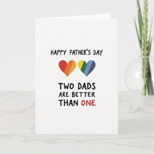 Fiery Hearts Fathers Day Card