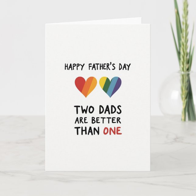 Fiery Hearts Fathers Day Card (Front)