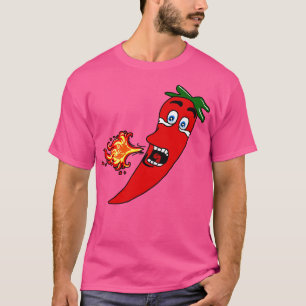 Fiery Hot Chilli Pepper T-Shirt