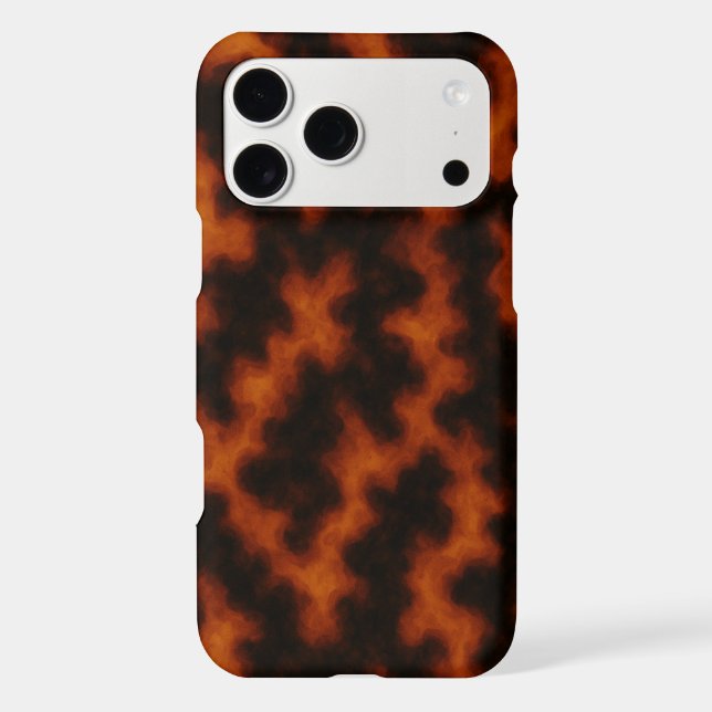 Fiery Lava Texture Abstract Pattern – Bold Seamles (Back)