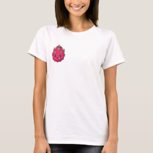 Fiery Little Dragon Fruit Character T-Shirt