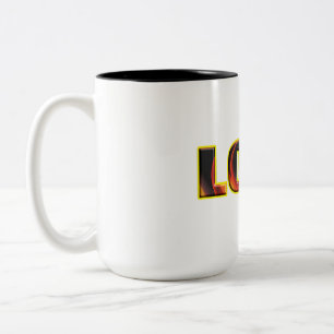 FIERY LOVE Two-Tone COFFEE MUG