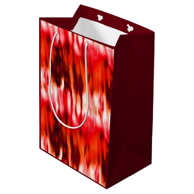 Fiery Medium Gift Bag (Back Angled)