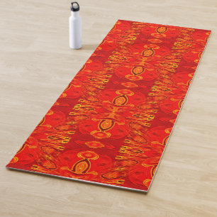 Fiery moments.... yoga mat