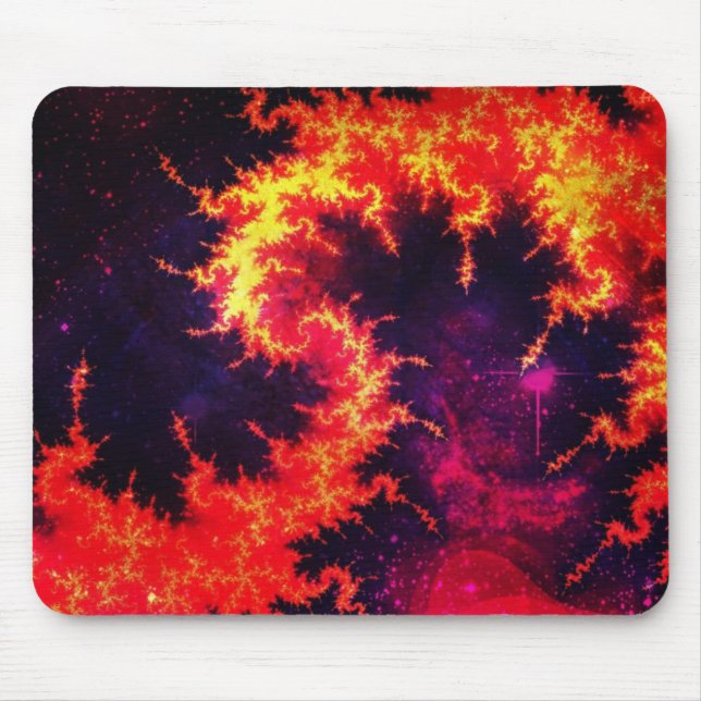 Fiery Mouse Mat (Front)