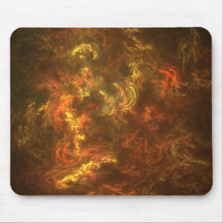 fiery mouse mat