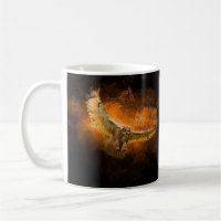 Fiery Owl Illustration Powerful Freedom Art