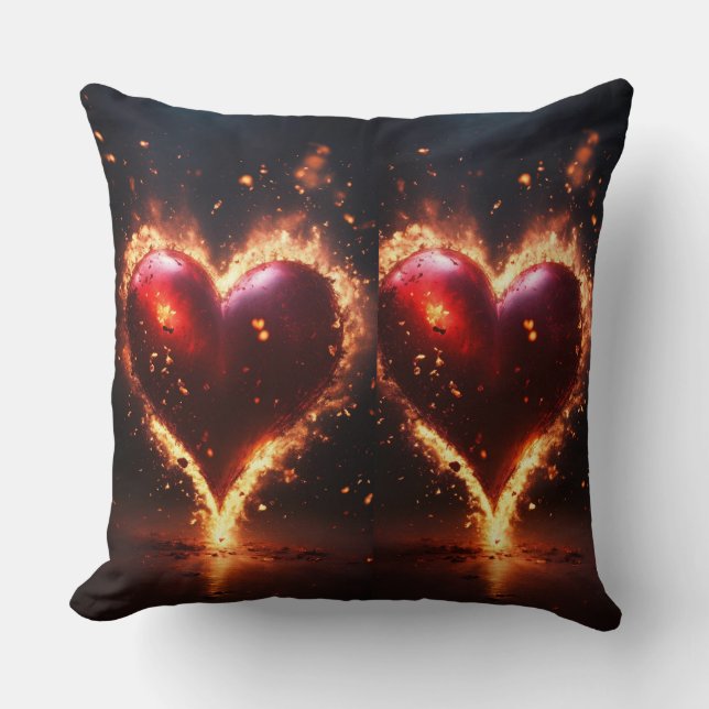 Fiery Passion Cushion (Front)