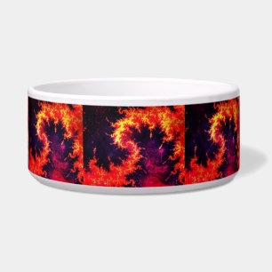 Fiery Pet Bowl