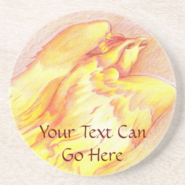 Fiery Phoenix Coaster (Front)