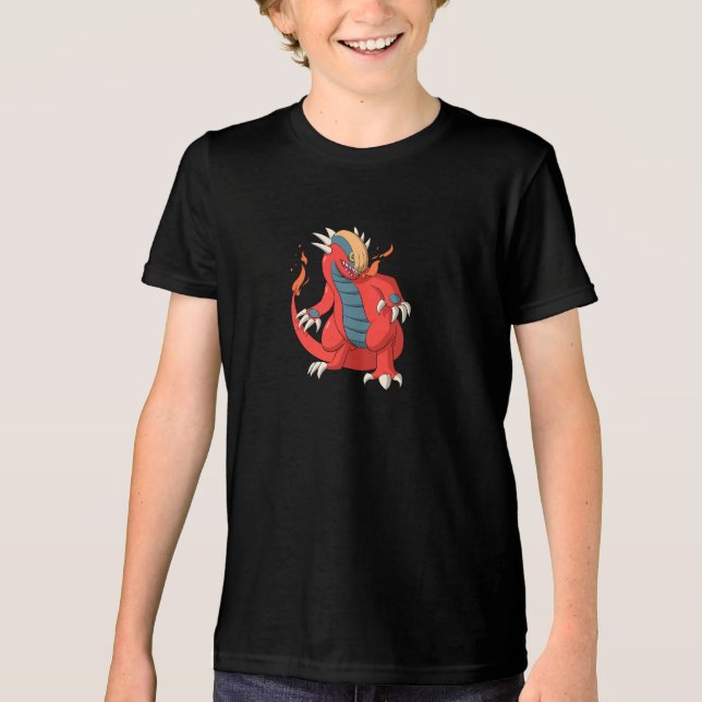 Fiery Red Dragon Shirt (Front)