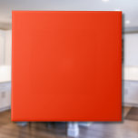 Fiery Red Solid Colour | Classic | Elegant Tile<br><div class="desc">Fiery Red Solid Colour | Classic | Elegant | Trendy | Stylish | Gift</div>