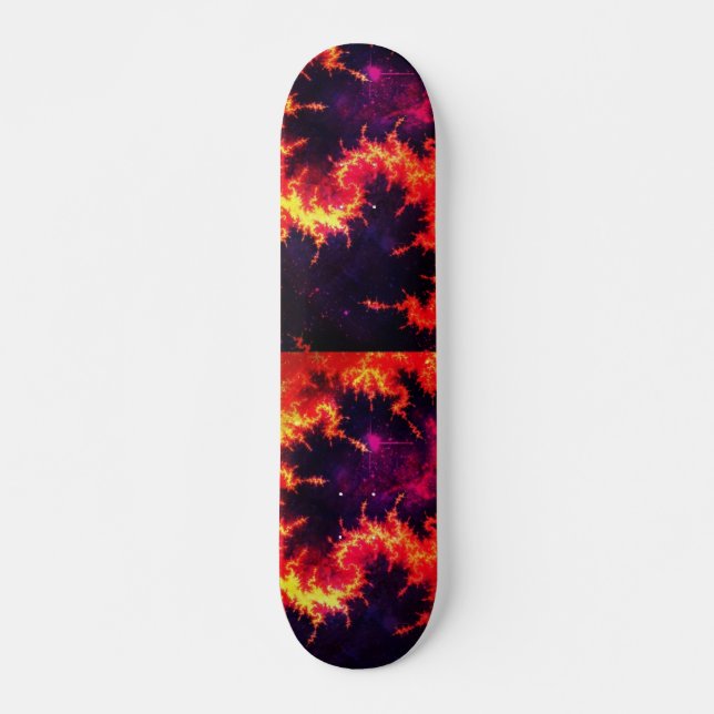 Fiery Skateboard (Front)