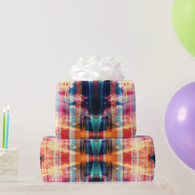 Fiery Skies Wrapping Paper (Party Gifts)
