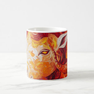 Fiery Solar Capricorn Spirit Coffee Mug
