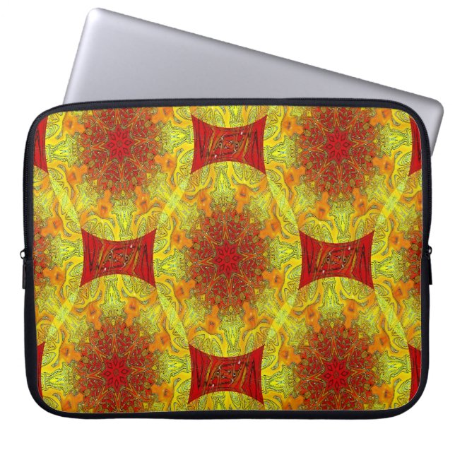 Fiery Stars..... Laptop Sleeve (Front)