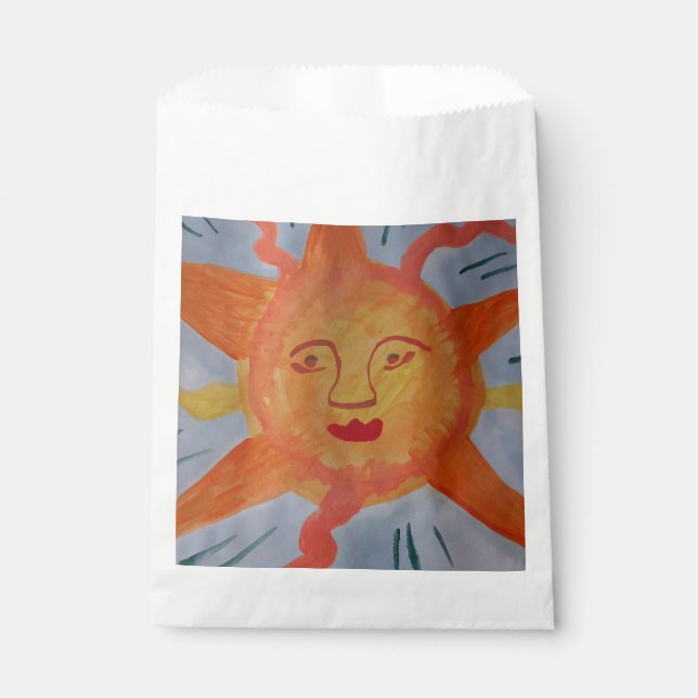 Fiery Sun Favour Bag (Front)