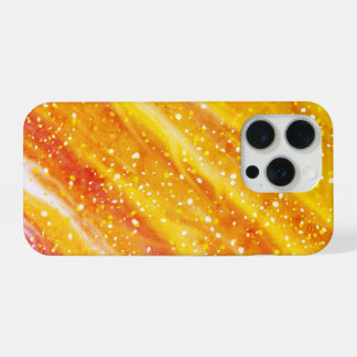 Fiery Sunset Abstract Phone Case