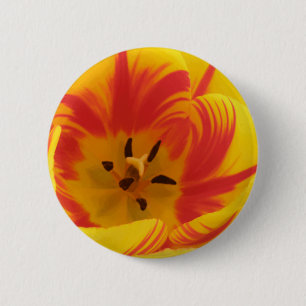 Fiery Tulip Button