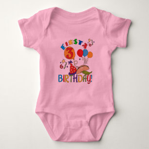Fiesta 3rd Birthday T-shirts and Gifts