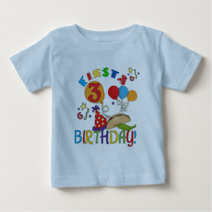 Fiesta 3rd Birthday T-shirts and Gifts
