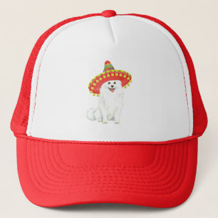 Fiesta American Eskimo Dog Trucker Hat