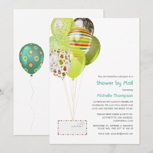 Fiesta Baby or Bridal Shower by Mail Invitation