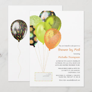 Fiesta Baby or Bridal Shower by Mail Invitation
