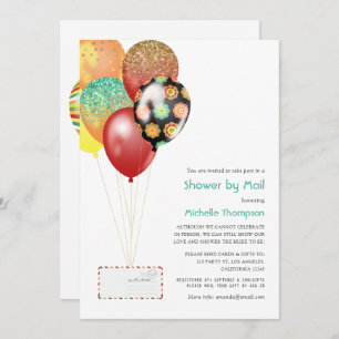 Fiesta Baby or Bridal Shower by Mail Invitation