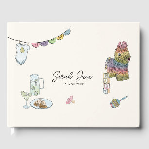 Fiesta Baby Shower  Guest Book