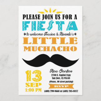Fiesta Baby Shower Invitation