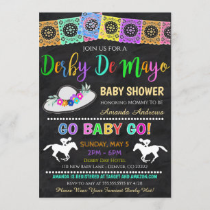 Fiesta Baby Shower Invitation
