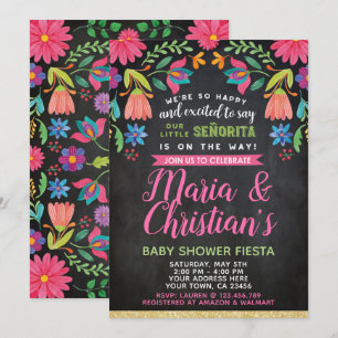 Fiesta Baby Shower Invitation