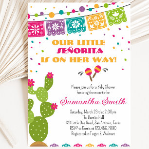 Fiesta Baby Shower Invitation