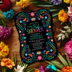 Fiesta Baby Shower Invitation