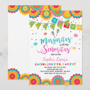 Fiesta Bachelorette Party Invitation Señorita Fun