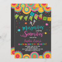Fiesta Bachelorette Party Invitation Señorita Fun