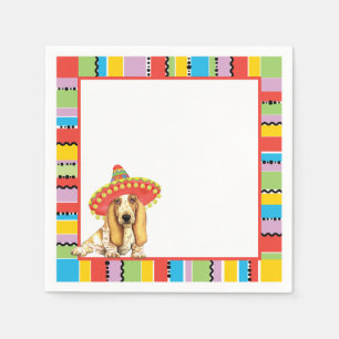 Fiesta Basset Napkin